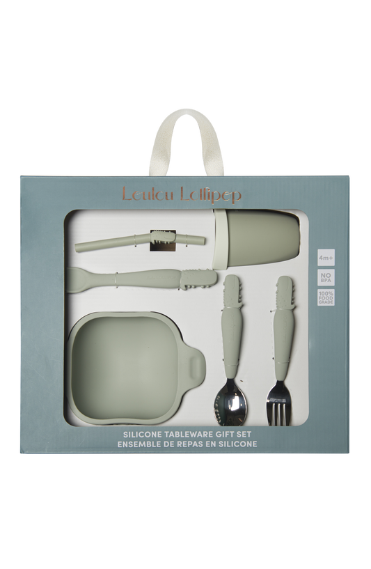 Kid's Tableware Gift Set - Aly Alligator